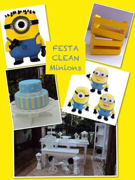 FESTA CLEAN Aluguel provençal Minions