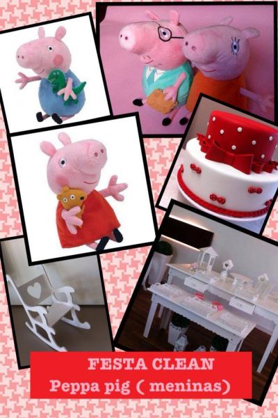 FESTA CLEAN Aluguel provençal Peppa Pig